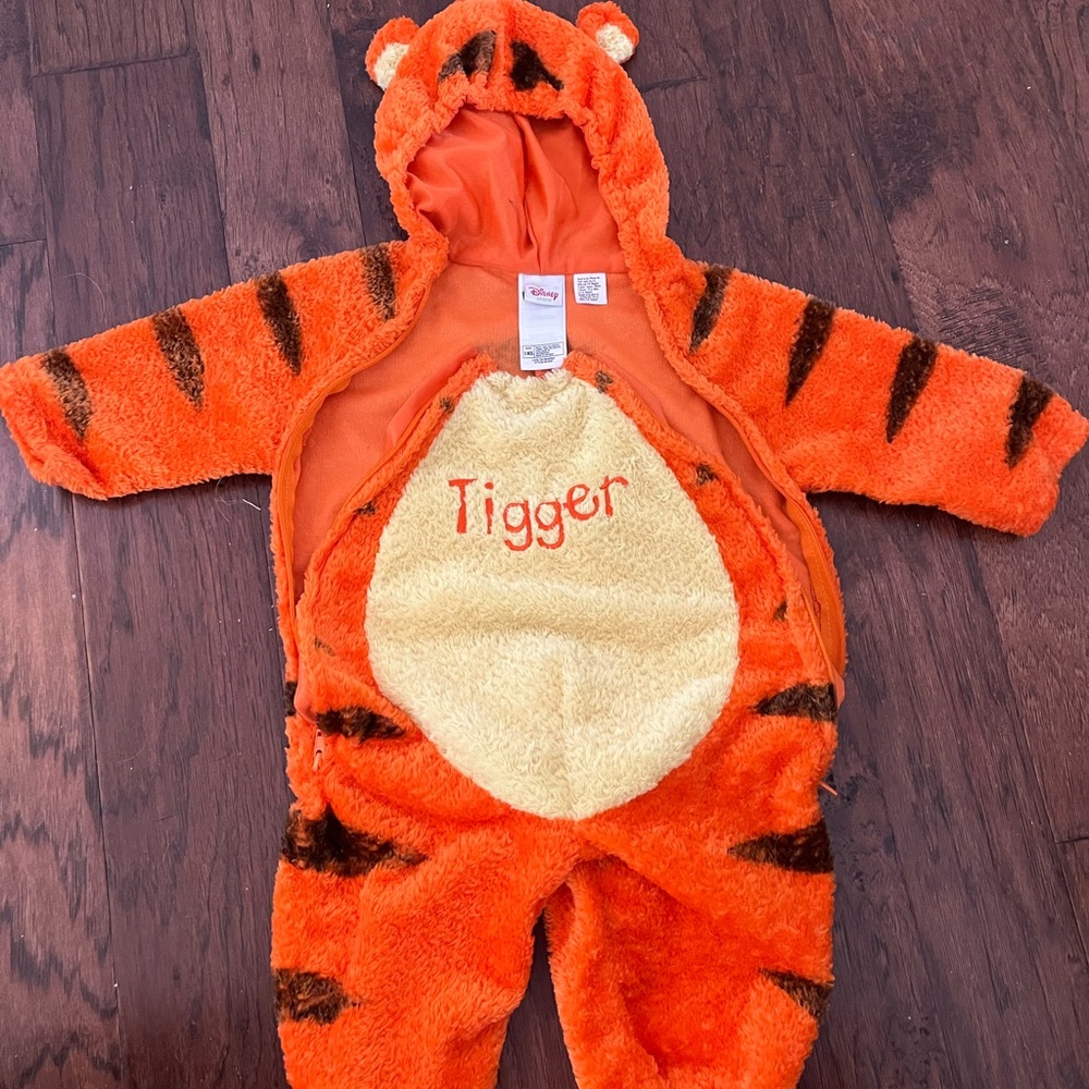 Disney Tigger Infant Costume Jumpsuit 12 mo